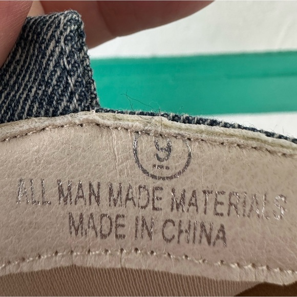 Fashion Nova Coolest In The Streets Knee High Boots Dark Denm Size 9 NWT - Picture 7 of 15